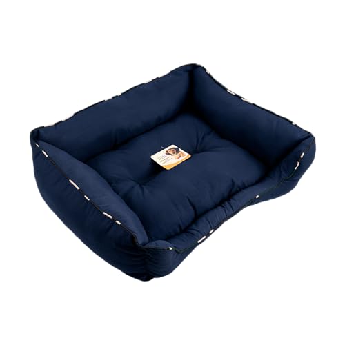 Fancy Pets Cama Corgi para Perro Color Azul Marino