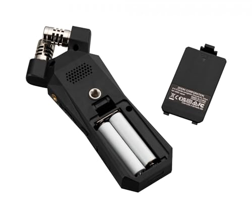 Grabadora Estéreo Zoom H1essential Blanca con Micrófonos X/Y y Flotador de 32 Bits para Músicos y Creadores