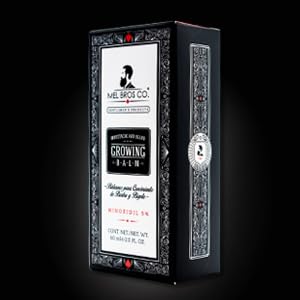 Bálsamo para Crecimiento de Barba y Bigote Mel Bros Co 2oz Biotina y Queratina