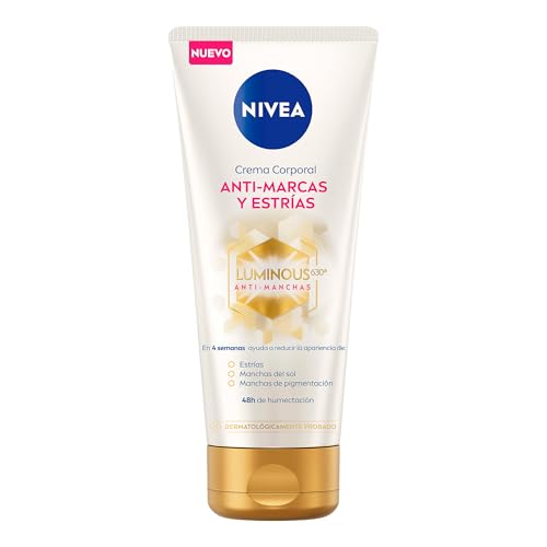 NIVEA Crema corporal Luminous 630 200 ml | Anti-marcas y anti-estrías