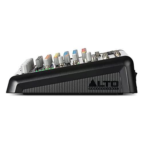 Mezcladora de Audio ALTO TrueMix 800FX Bluetooth para Podcasts y Grabación