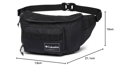 Columbia Zigzag II - Cadera unisex, color negro, talla única
