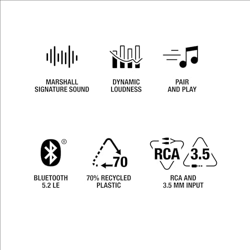 Marshall 1006015 Bocina Stanmore III Bluetooth - Blanco