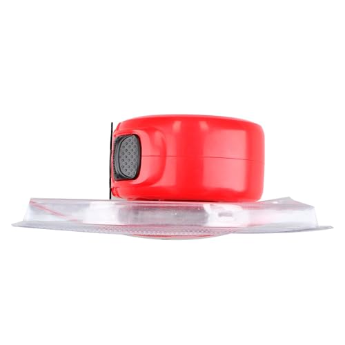 Flexómetro Industrial Urrea Rojo con Hoja de Acero y Carátula de ABS y TPR