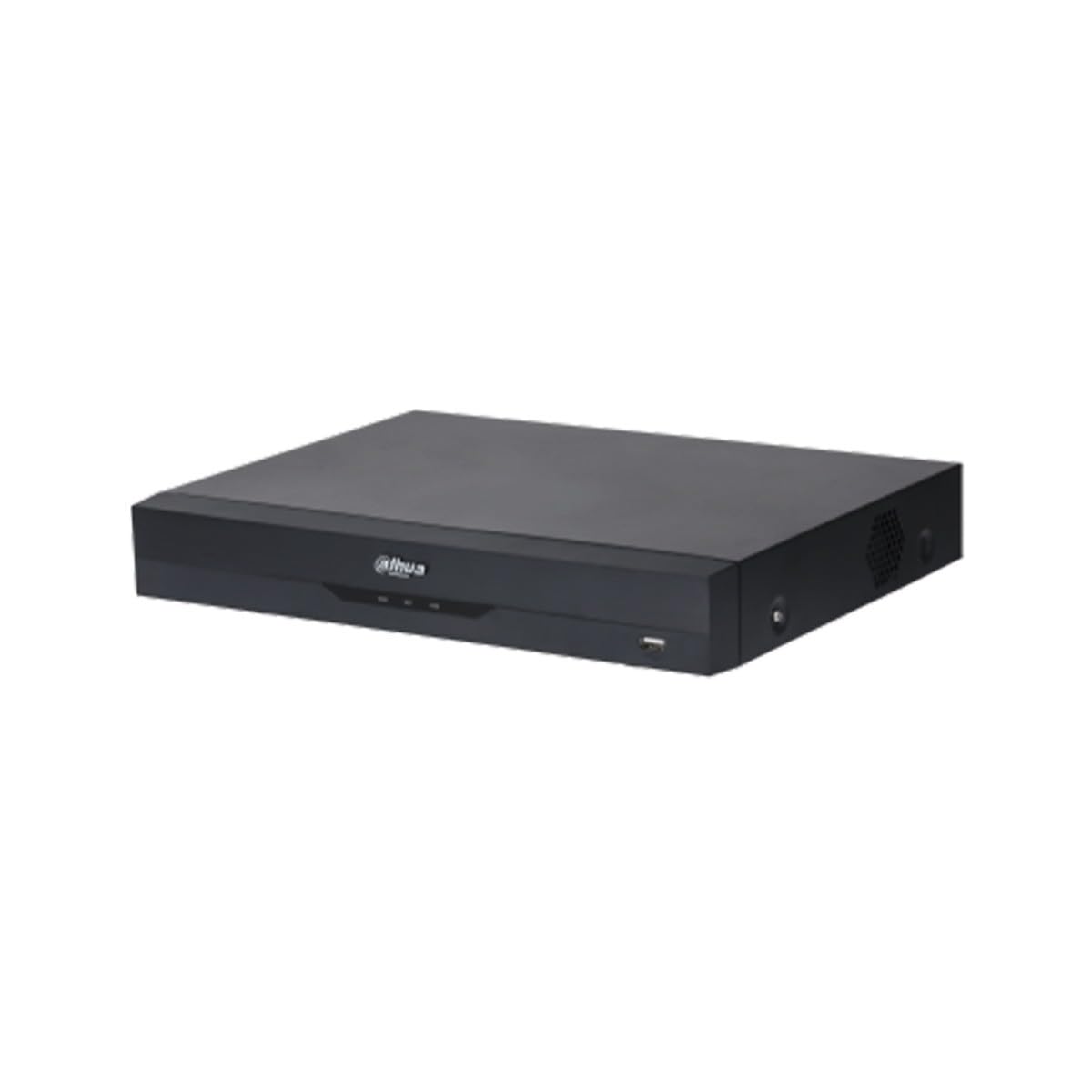 DAHUA DVR de 16 Canales 4k/ 8 Megapixeles/WizSense/IA/H.265+/ 16 Canales + 16 IP/hasta 32 Ch IP/ 2 Canales de Reconocimiento Facial/SDM Plus/Codificación con IA/ 1 Bahía de Disco Duro/