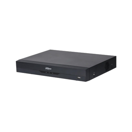 DAHUA DVR de 16 Canales 4k/ 8 Megapixeles/WizSense/IA/H.265+/ 16 Canales + 16 IP/hasta 32 Ch IP/ 2 Canales de Reconocimiento Facial/SDM Plus/Codificación con IA/ 1 Bahía de Disco Duro/