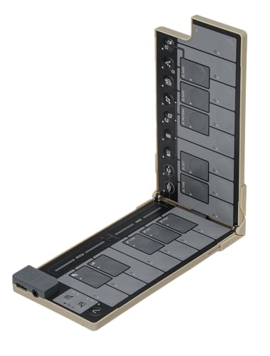 Korg NanoKEY Fold - Controlador plegable de 25 teclas MIDI para teclado con USB-C y TRS-MIDI, color beige arena