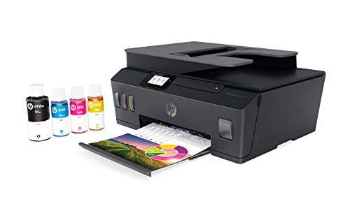 HP Impresora Multifuncional Smart Tank 530, Tinta Continua, Color, Wi-Fi, Dúplex (Doble Cara) Manual, ADF Alimentador Automático, Imprime desde HP Smart App, Impresión, Escaneo, Copiado (4SB24A)