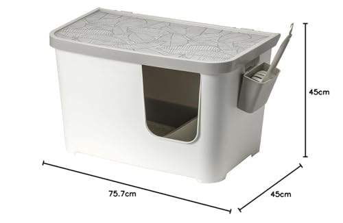 Arenero para Gato Moderna Products Casseta Blanco Soft