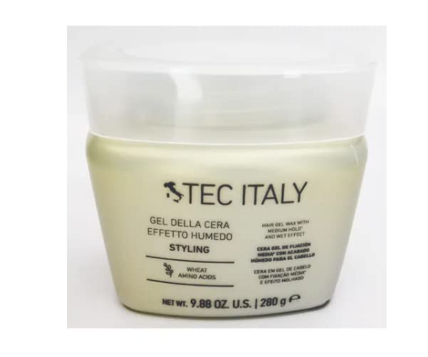 Pomada capilar Tec Italy para efecto húmedo - Set de 3 Unidades
