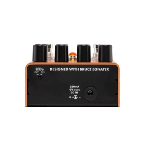 Fender MTG: LA - Pedal de distorsión de tubo, accesorios de guitarra