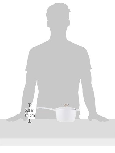 Le Creuset Cazo con Tapa 16 cm Blanco White