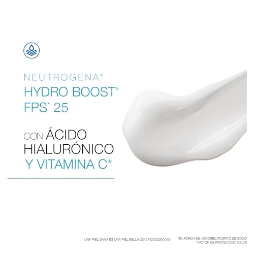 Crema Hidratante Facial en Gel Neutrogena Hydro Boost Ácido Hialurónico FPS 25 40g