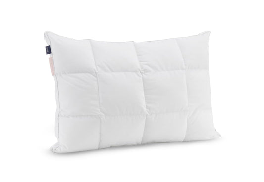 Luuna Almohada Ajustable Down Alternative, tamaño Estándar. Funda 100% algodón, Alto Confort y Relleno Ajustable. Hipoalergénica y antiácaros.