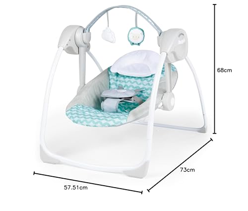 Ingenuity Ity by Swingity Swing Easy-Fold Portable Baby Swing - Goji