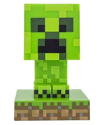 Lámpara Paladone Creeper Minecraft con Iconos