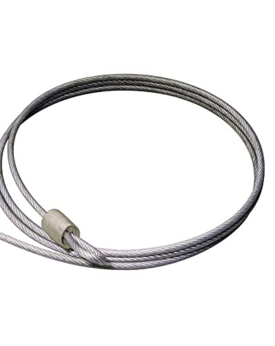 Cable de Cubierta de Coche Master Lock Acero Trenzado Candado de Acero Laminado 7 Pies 1-1/8 Pulgadas