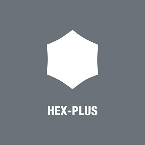 Juego de Llaves Hexagonales Wera Negro BlackLaser Ballpoint de 9 Piezas