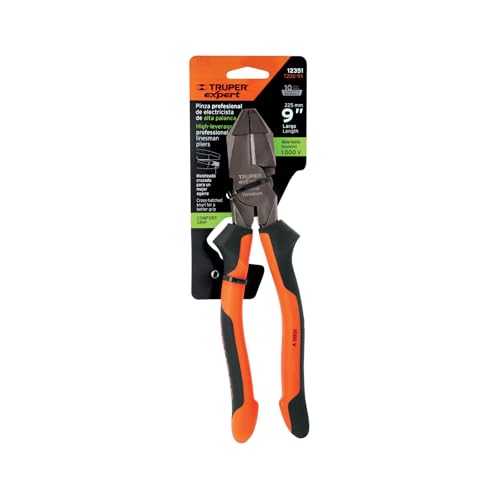 Pinzas De Electricista Truper Expert T200-9X Grip Comfort 9 Pulgadas