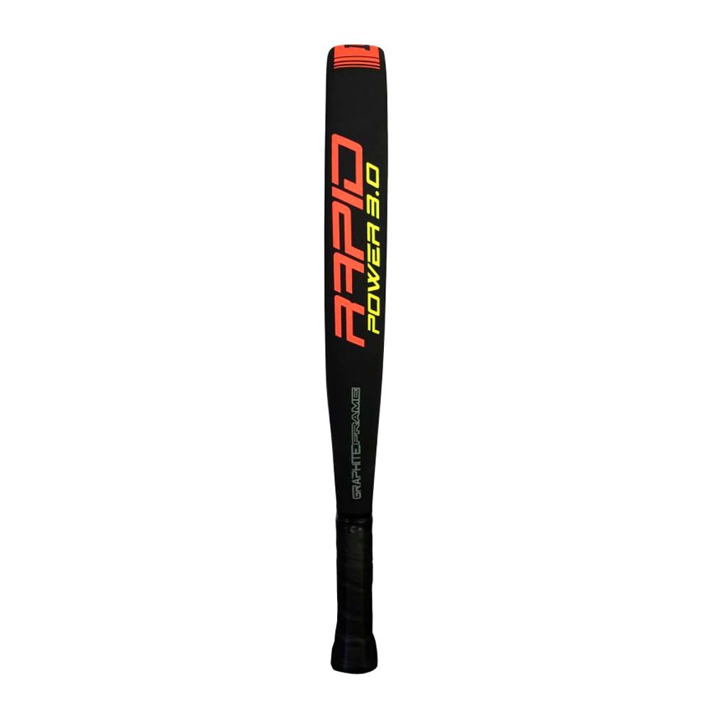 DUNLOP Sports Rapid Power 3.0 - Pala de pádel (Negro/Naranja/Amarillo)