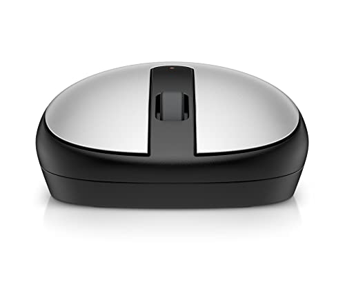 HP Mouse Inalámbrico 240, Conectividad de 10 mts, 2.4 GHz, Windows/MAC OS, Plata (43N04AA)