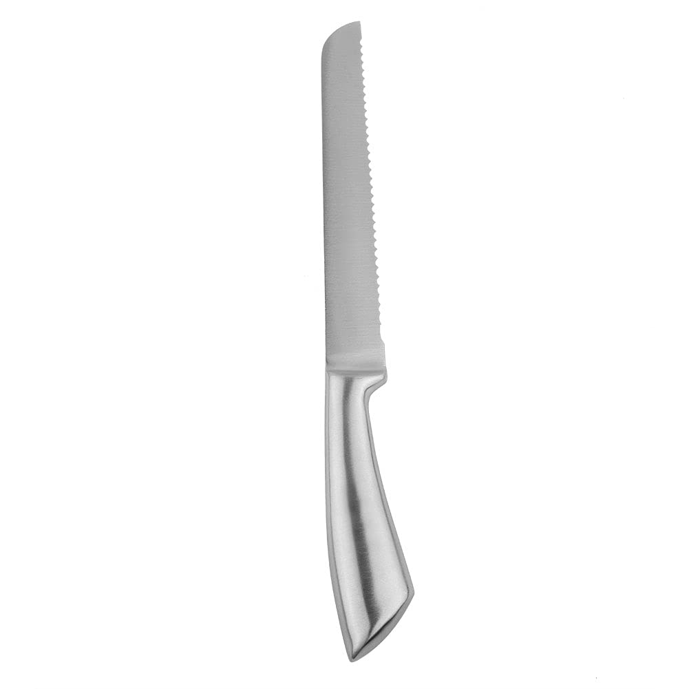 Cuchillo para Pastel, 1 Pieza, Cuchillo para Hornear de Acero Inoxidable, Cortador de Cocina para Pan y Pastel, Herramienta Manual