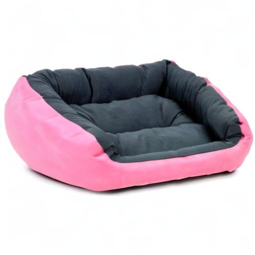 Cama para Perro Hills Rosa Gris Resistente y Confortable
