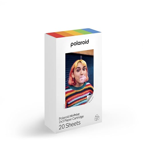 Polaroid 6355 Papel fotográfico de 2 x 3 Papel fotográfico - 20 fotos