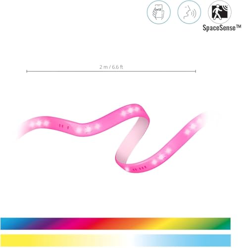 Tira Led Inteligente WiZ Blanca y Multicolor Compatible con Alexa