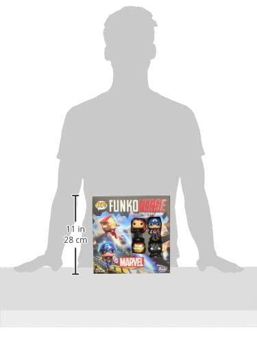 Funko Verso: Marvel 100 Paquete de 4 (los Estilos Pueden Variar)