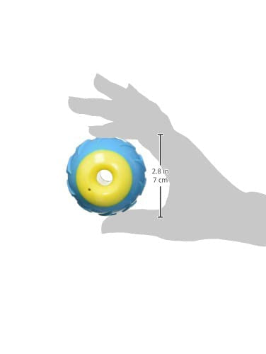 Fancy Pets Pelota Fetch Flash Color Azul con Sonido para Perro