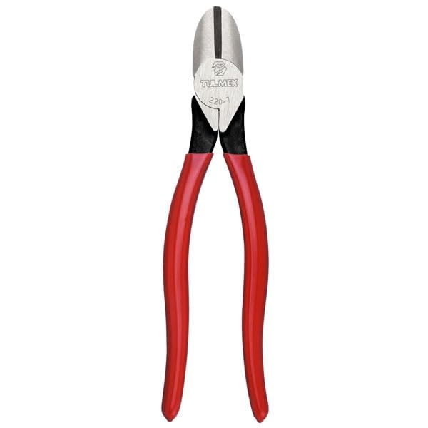 TULMEX TMX0002 | Juego de pinzas para profesionales 3 piezas | Corte preciso y sujeción firme | Hechas por manos mexicanas | Pinzas electricista | Herramientas | Mangos ergonómicos y codificados