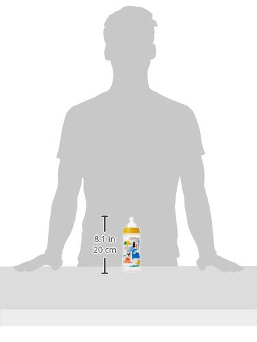 Biberón SUAVINEX Azul Flujo Papilla Arrows 360 Ml