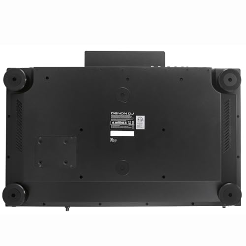 Denon DJ PRIME 4+ Controlador DJ Autónomo con Separación de Stems en 4 Decks, Streaming por WIFI, Mezclador, Pantalla Táctil 10.1", Control de Luces