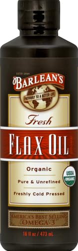 Barlean's Organic Oils Fresh Flax Oil, 16-Ounce Bottle