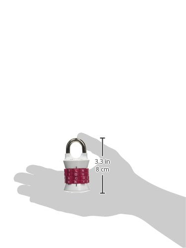 Candado de Combinación Master Lock Gris con Letras para Recordar Fácilmente