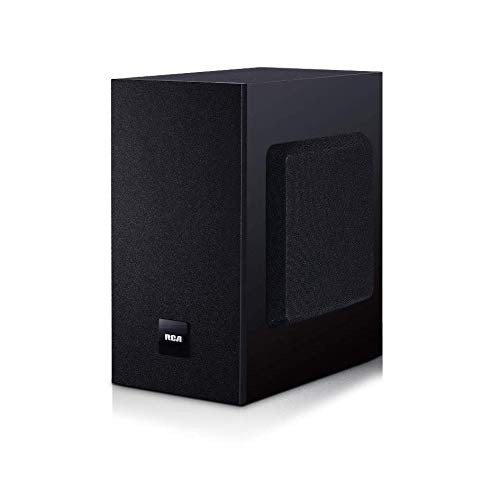 Sistema de Cine en Casa RCA Negro Sonido Envolvente Digital 5.1 1000 Vatios Con Receptor de Audio Bluetooth y USB