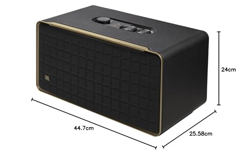 JBL Authentics 500 Bocina Inalámbrica Wi-Fi/Bluetooth, 270W de Potencia, Dolby Atmos, Asistentes de Voz - Negro