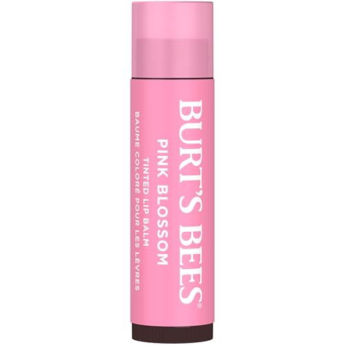 Bálsamo labial tintado natural Burt's Bees, Pink Blossom, 2 unidades