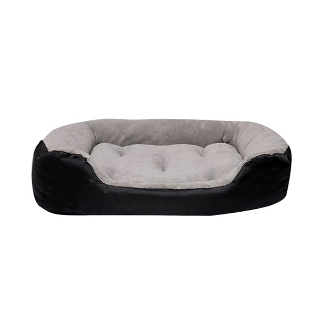 Camita Redonda PET TO BED Resistente Base Estable Lavable Anti Estrés para Mascotas Micofibra