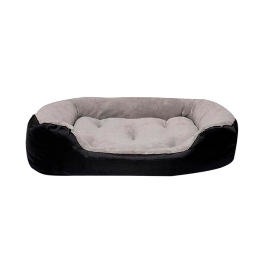 Camita Redonda PET TO BED Resistente Base Estable Lavable Anti Estrés para Mascotas Micofibra