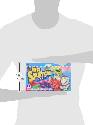 Mr.Sketch Scented Marker Set 12/Pkg-Chisel