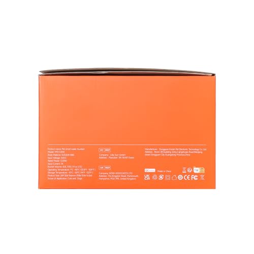 Fuente de Agua FEELNEEDY Acero Inoxidable con Sensor de Movimiento para Gatos y Perros