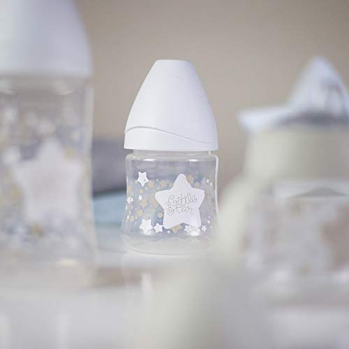 Set de Biberón Suavinex Blanco Little Star para Bebé