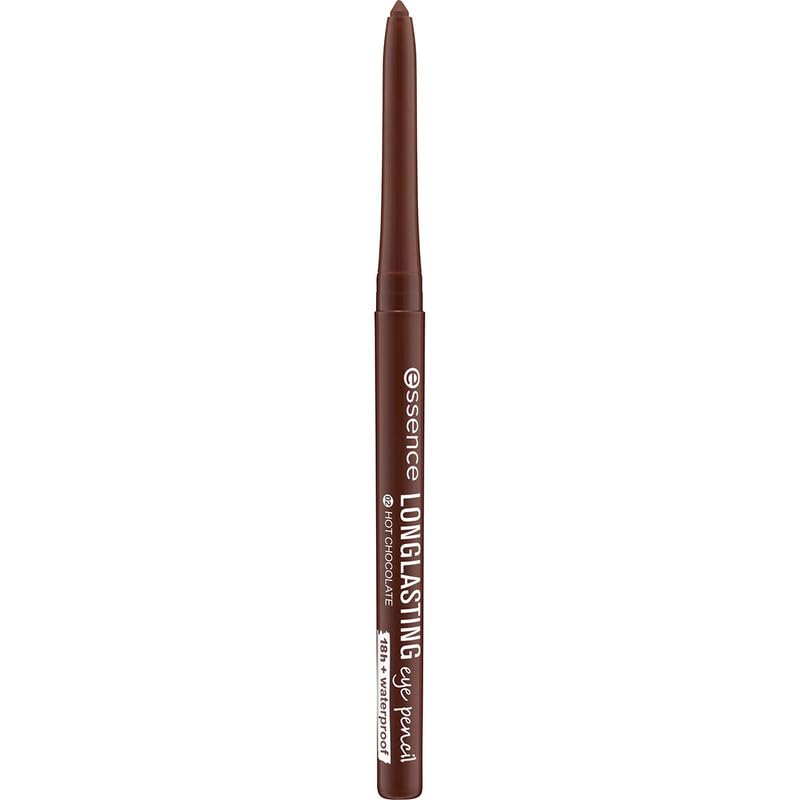 essence - Pack de Maquillaje para Ojos: Máscara Lash Princess Waterproof 12 ml + Lash & Brow Gel 9 ml + Lápiz Long-Lasting 0.28 g, Volumen, Definición y Precisión de Larga Duración (Hot Chocolate)