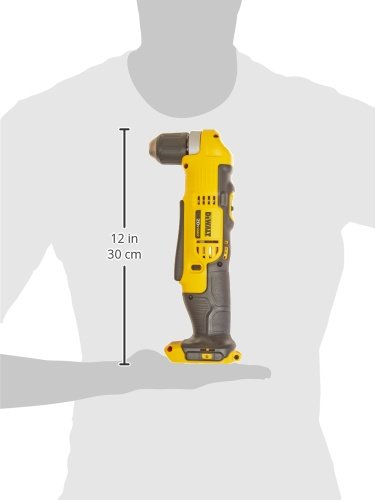 DEWALT Taladro atornillador en ángulo recto (sólo herramienta) 20V MAX* 3/8 pulgada DCD740B