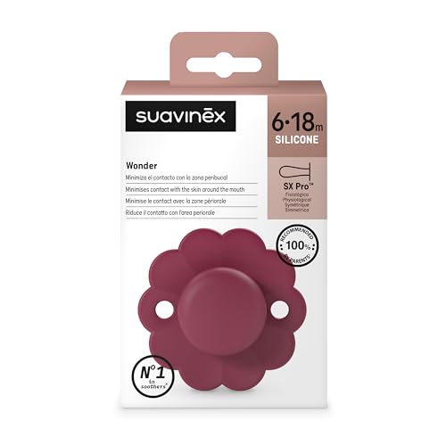 Chupete Silicona Suavinex Magenta 6-18 Meses