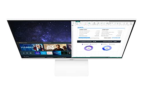 Monitor Samsung M5 27 Pulgadas FHD Inteligente con Transmisión TV Modelo 2021