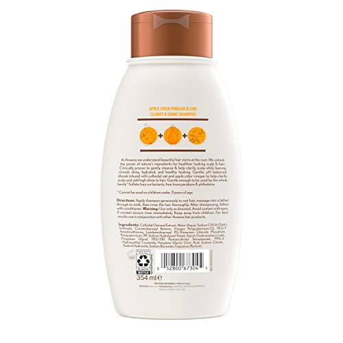 Aveeno Scalp Soothing, Champú, NA, 12 onzas