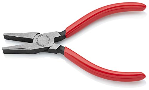 Knipex 20 01 125 Pinzas Con Bocas Planas Acabado Pavonado 125 Mm